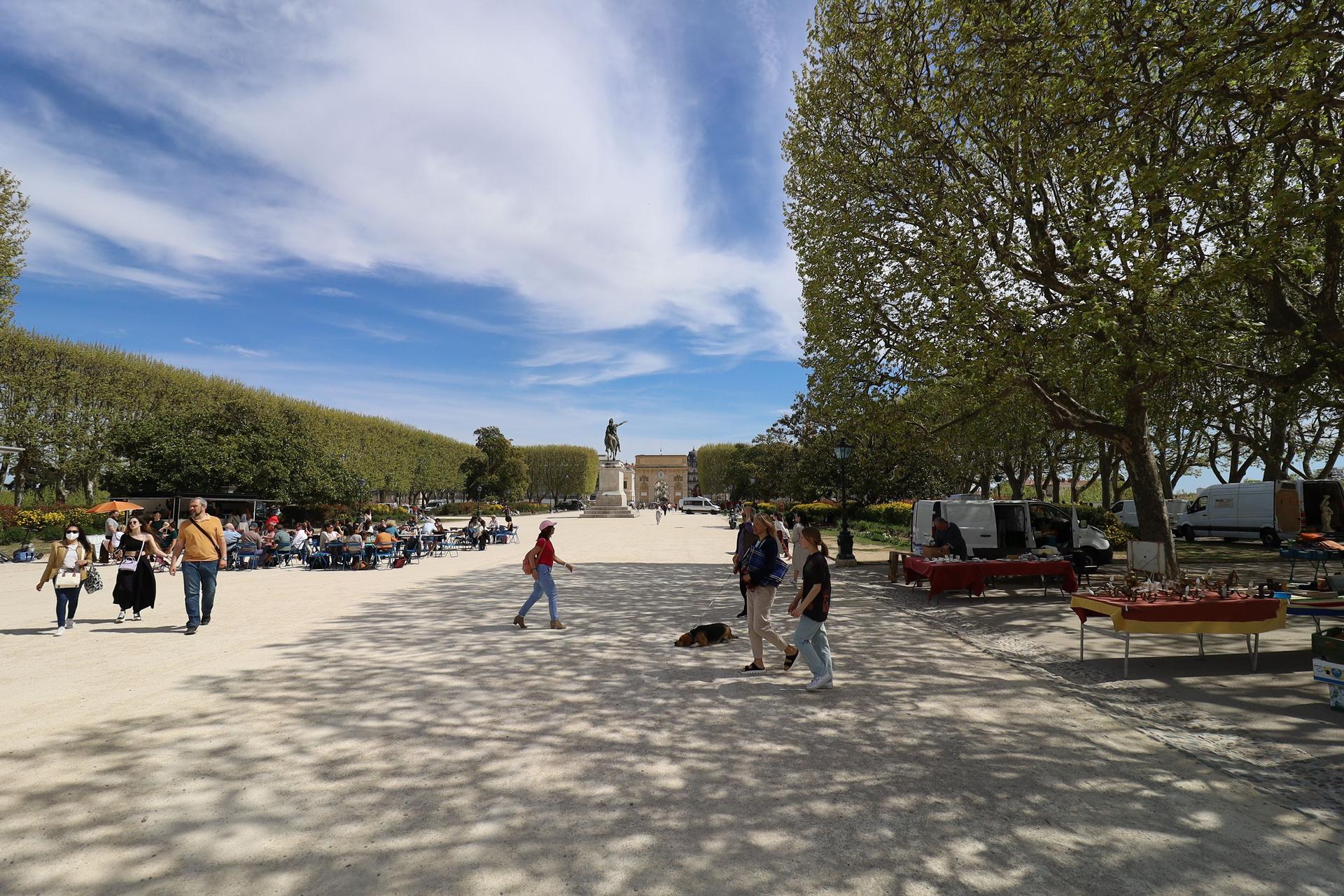 Montpellier - Peyrou promenade