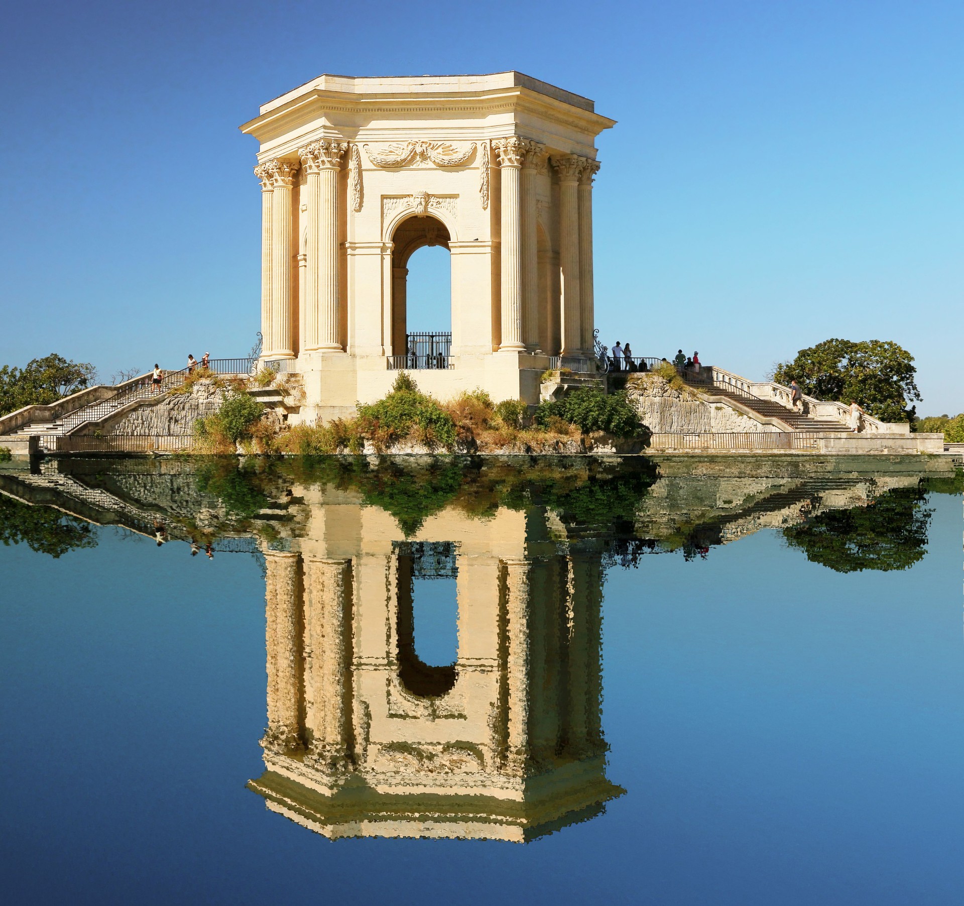 The water tower in Montpellier